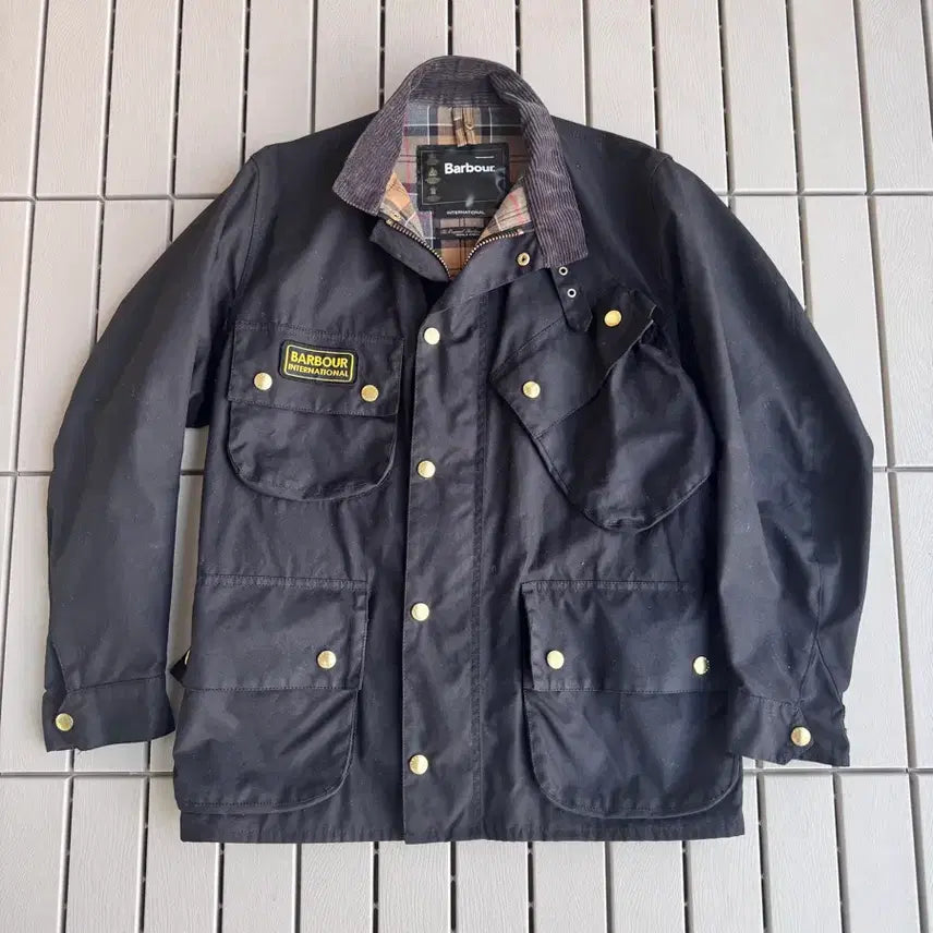 [SOLD OUT] 바버 인터내셔널 A7 블랙 자켓
