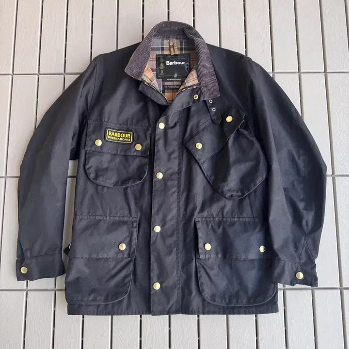 [SOLD OUT] 바버 인터내셔널 A7 블랙 자켓