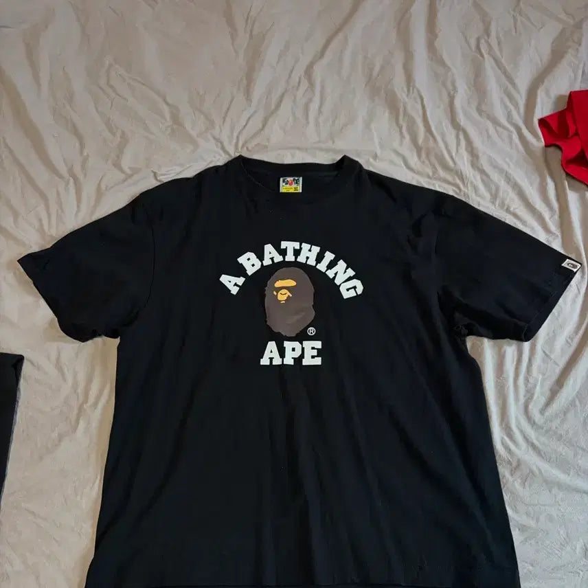 [BUNJANG] BAPE College Basic T-shirt / [3XL] 베이프 컬리지 베이직 티셔츠 반팔