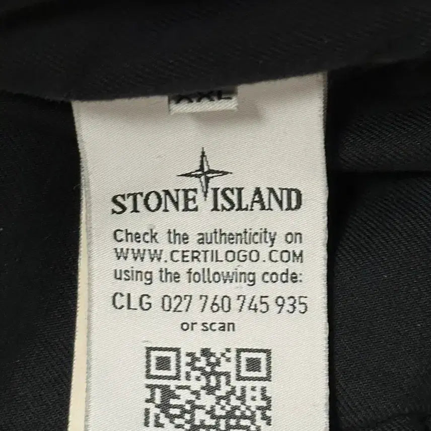 [BUNJANG] Stone Island Micro-Reps Prima Jacket Black / 스톤아일랜드 마이크로랩스 프리마 자켓 XXL(105-110)