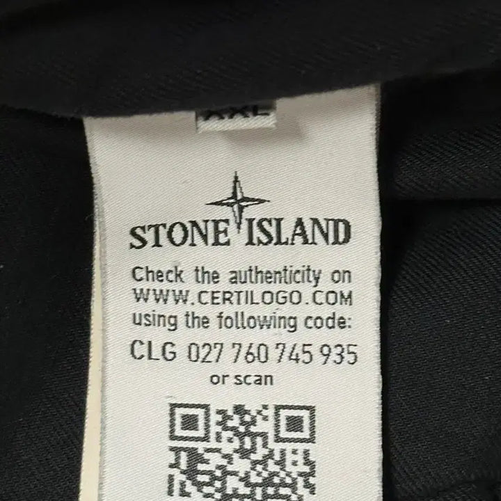 [BUNJANG] Stone Island Micro-Reps Prima Jacket Black / 스톤아일랜드 마이크로랩스 프리마 자켓 XXL(105-110)