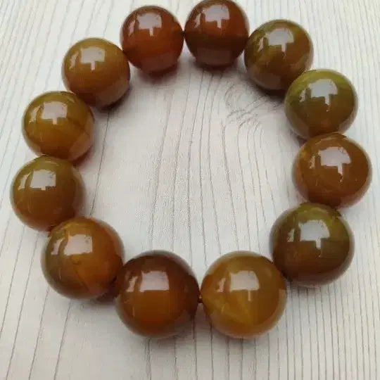 [BUNJANG] Natural Agate Bracelet / 고급원석 팔찌