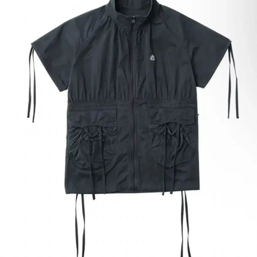 [BUNJANG] Coyseio Shirring Pocket Jacket Charcoal / Coyseio 코이세이오 셔링 포켓 자켓 차콜