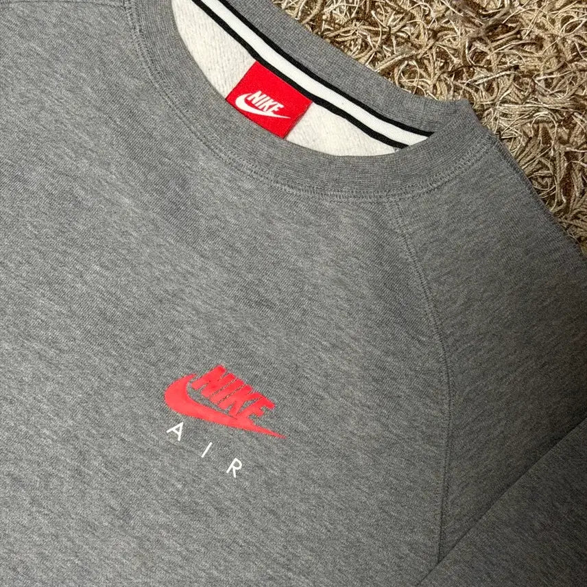 [BUNJANG] Nike Air Gray Sweatshirt / 나이키 에어 그레이 맨투맨 티셔츠