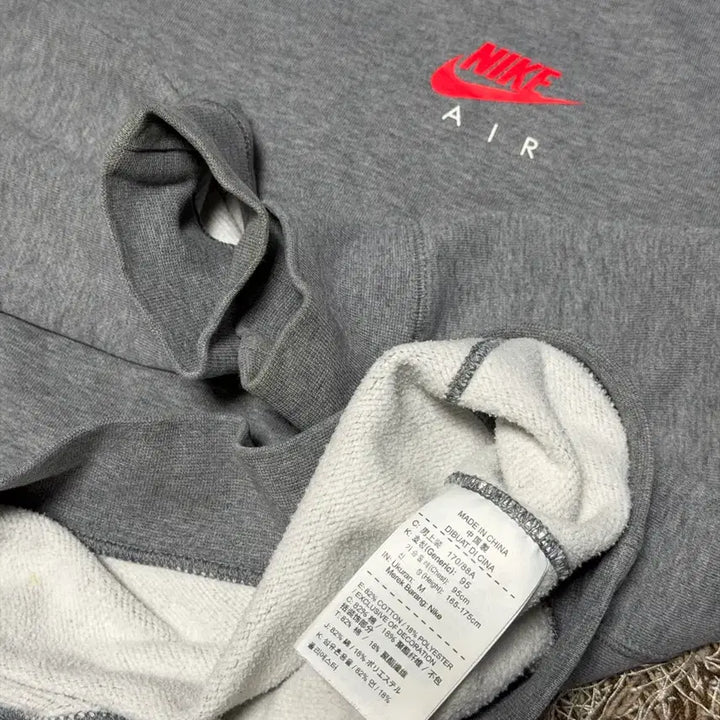 [BUNJANG] Nike Air Gray Sweatshirt / 나이키 에어 그레이 맨투맨 티셔츠