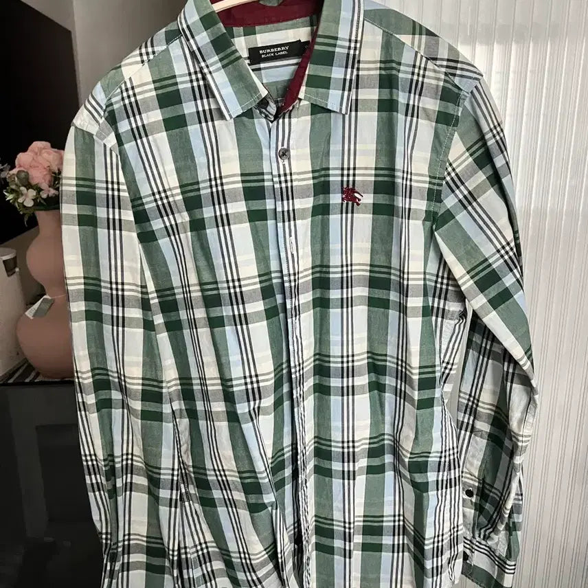 [SOLD OUT] 버버리 블랙라벨 체크 셔츠(95-100)