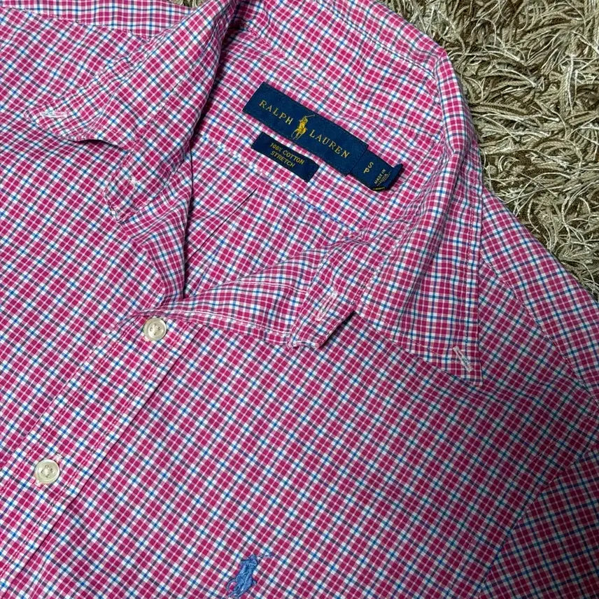 [BUNJANG] Polo Ralph Lauren Checkered Shirt / 폴로 랄프로렌 체크 셔츠