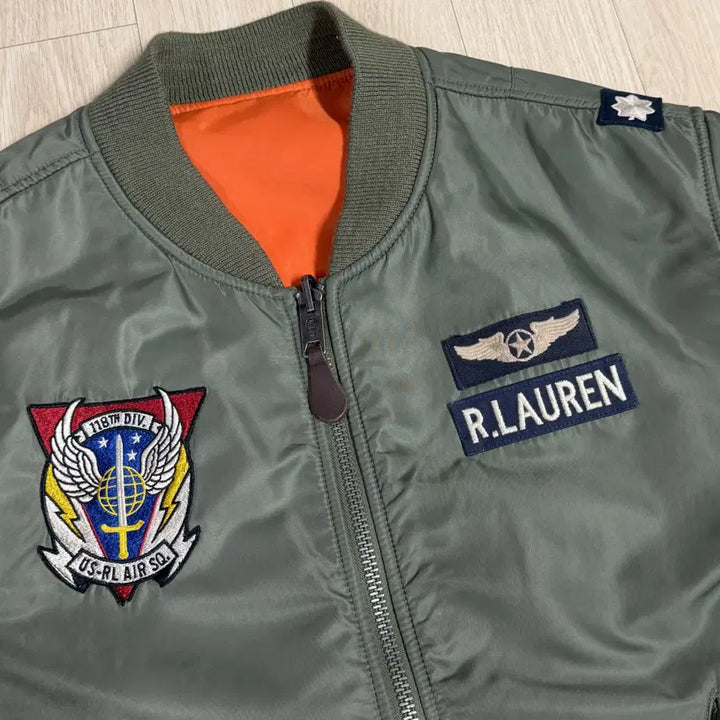 [BUNJANG] Polo Ralph Lauren Reversible Bomber Jacket XL / [폴로 랄프로렌] 리버시블 항공 점퍼 XL 사이즈