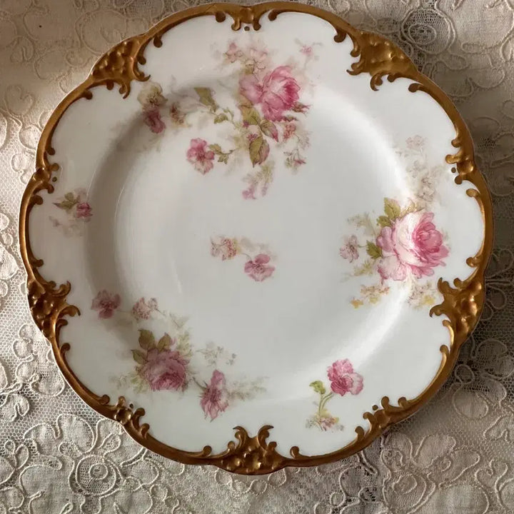 [BUNJANG] French Haviland Limoges Ruffled Plate 