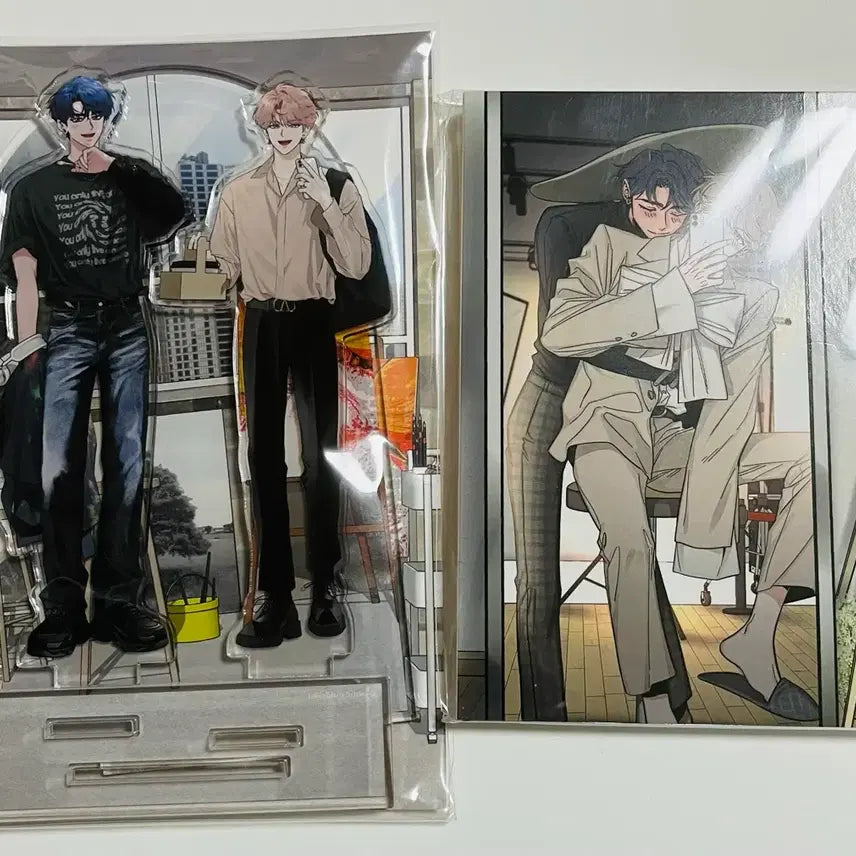 [SOLD OUT] 비온 스케치 아크릴스탠드 엽서북 일괄 특전포카 덤