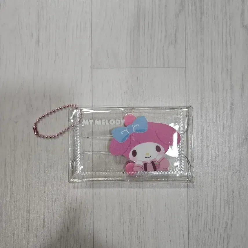 [BUNJANG] Sanrio My Melody Clear Case / 산리오 마이멜로디 투명 카드케이스