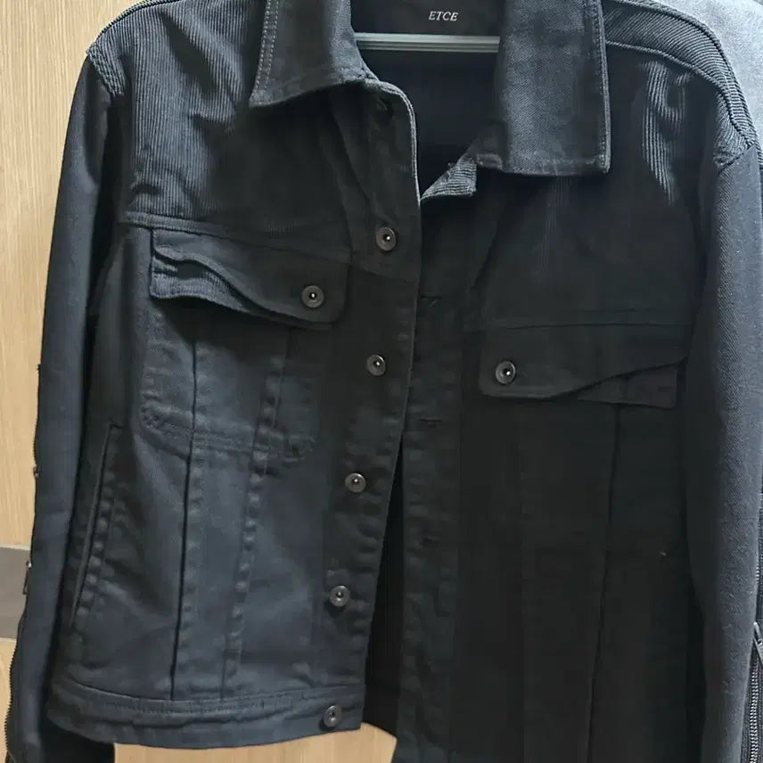 [SOLD OUT] etce 지퍼 트러커자켓