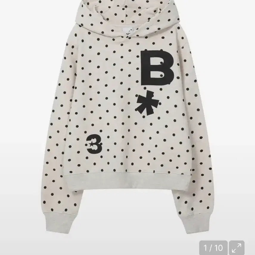 [BUNJANG] B Logo Slim Fit Hoodie / B logo 슬림핏 후드 티셔츠