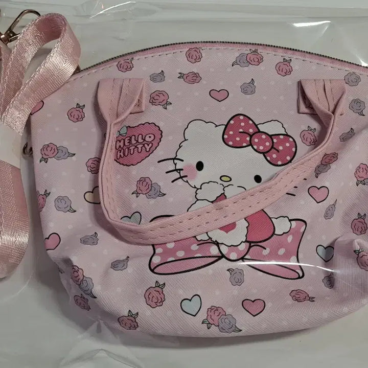 [BUNJANG] Hello Kitty Pink Shoulder Bag Tote Bag / 헬로키티 핑크 숄더백 토트백