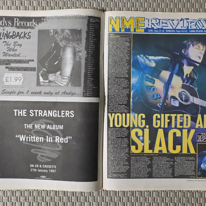 [BUNJANG] Oasis NME Magazine / 매거진 oasis 오아시스 -NME 대형 매거진
