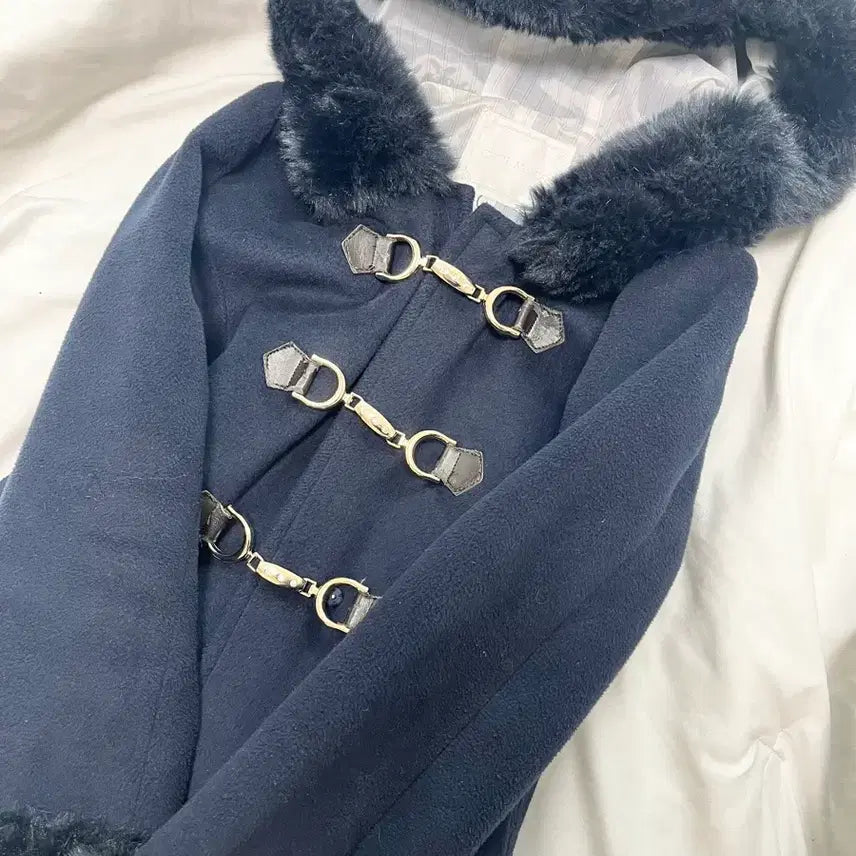 [BUNJANG] Cecil McBee Navy Short Coat / 세실맥비 숏코트 네이비 지뢰계