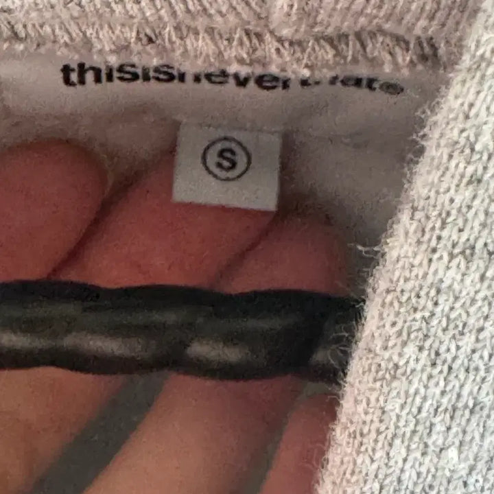 [BUNJANG] Thisisneverthat Hooded Sweatshirt / 디스이즈네버뎃 후드티 새상품