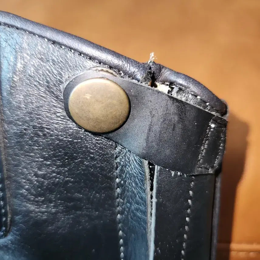 [BUNJANG] Custom Black Riding Boots - Women&