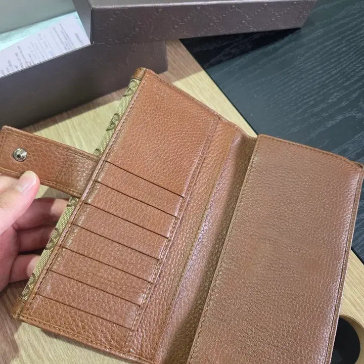 [BUNJANG] 구찌 밤부 장지갑 (정품) (품질보증서o) / 구찌 밤부 장지갑 (정품) (품질보증서o)