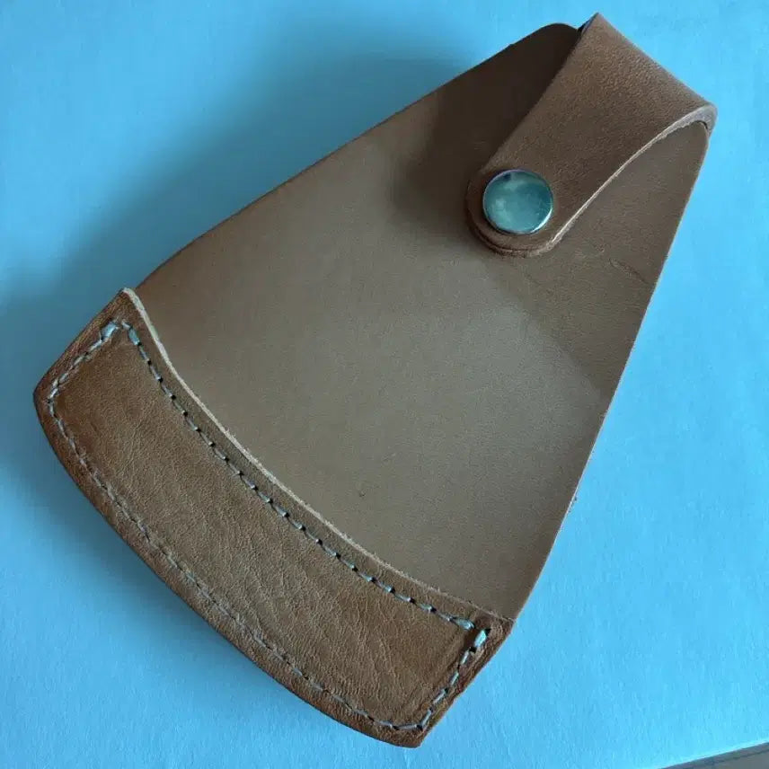[BUNJANG] MBWZ Leather Card Holder Pizza Design / 무부우즈 가죽 카드지갑 피자 디자인