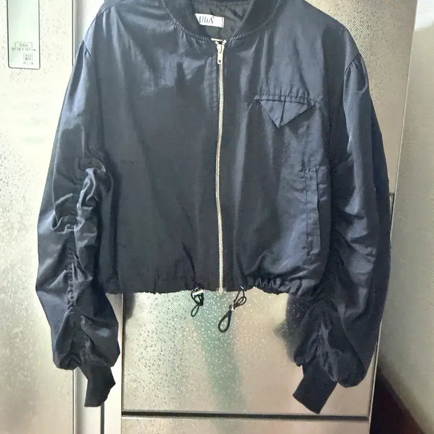 [SOLD OUT] 프리사이즈 소매프릴 간절기 점퍼 잠바 세탁했음