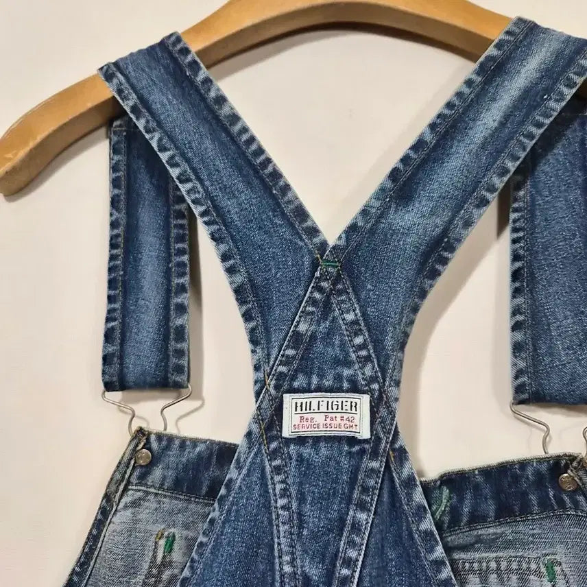 [BUNJANG] Tommy Hilfiger Denim Jumpsuit / 타미힐피거 데님 점프수트