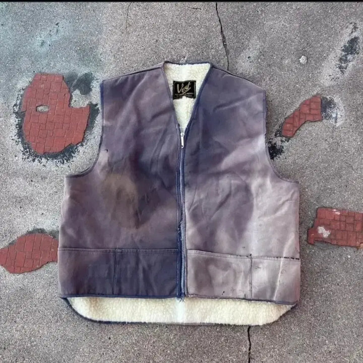[BUNJANG] Vintage Faded Vest / 선페이딩 빈티지 베스트