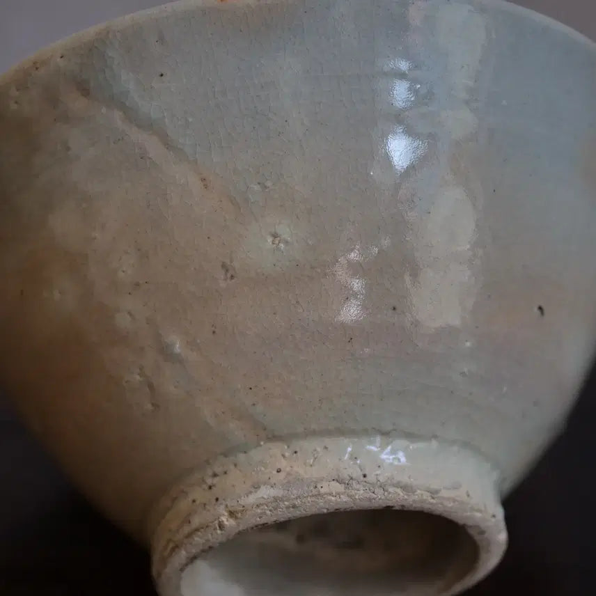 [BUNJANG] Joseon Dynasty Amamori Gadate Chawan Tea Bowl / 조선시대 아마모리 가다테 다완