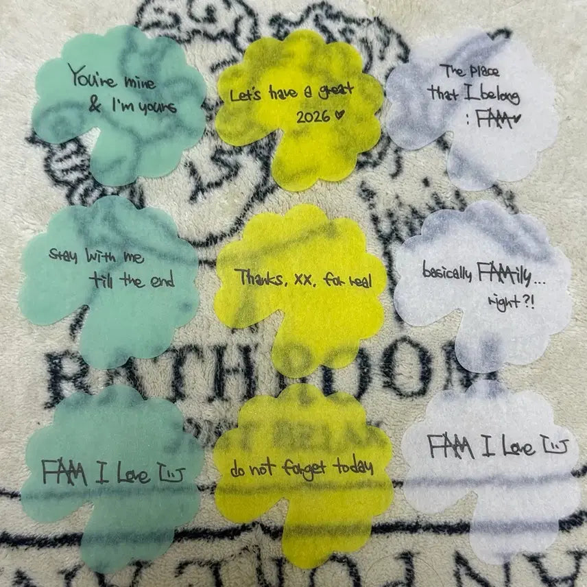 [SOLD OUT] [일괄] 지드래곤 팸미팅 컨페티 한국/일본/태국