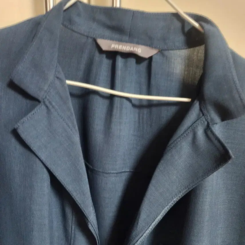[BUNJANG] Prada Blue Linen Jumpsuit / 쁘랭땅