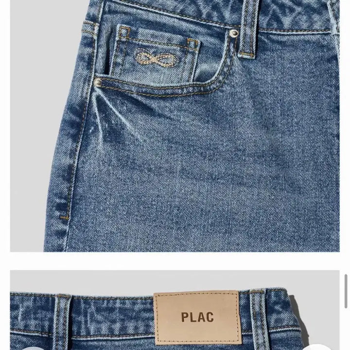 [SOLD OUT] PLAC 플랙진 사계절 보이핏 중청 데님 청바지 28