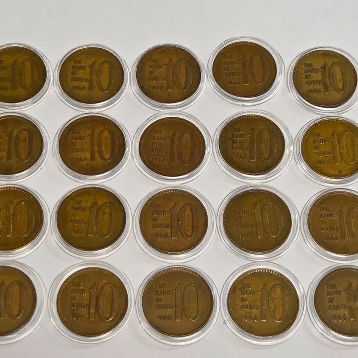 [BUNJANG] 1966 First Year Issue 10 Won Coin / 1966년 10원 동전(최초년도)