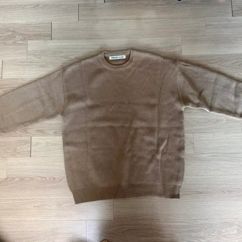 [BUNJANG] Brown Knit Sweater / 브라운 니트팝니다.
