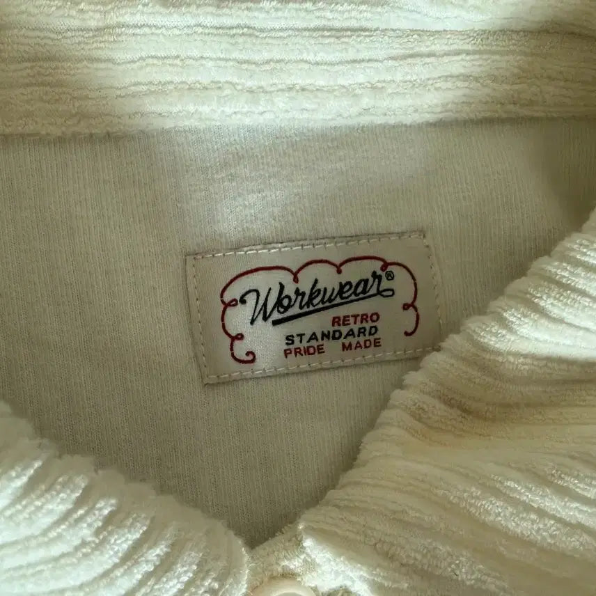 [BUNJANG] Ivory Corduroy Shirt / 아이보리 코듀로이 셔츠 남방팝니다