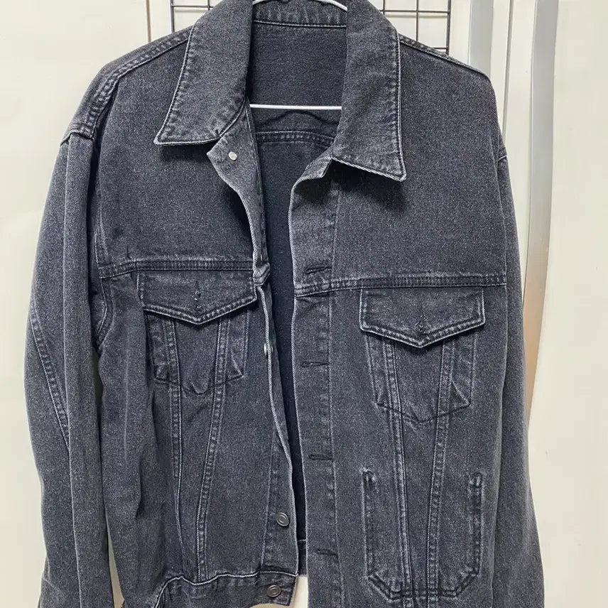 [SOLD OUT] 흑청 데님 자켓