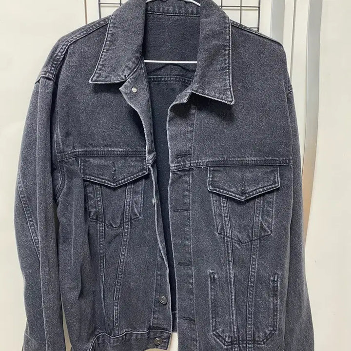 [SOLD OUT] 흑청 데님 자켓