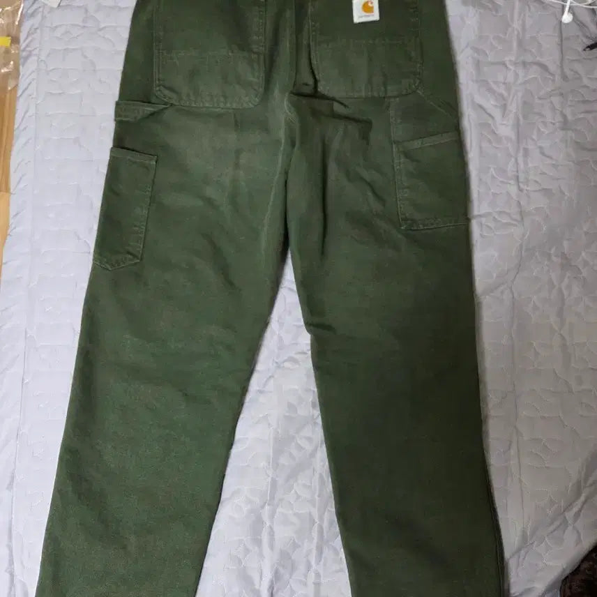 [BUNJANG] Carhartt WIP Double Knee Olive Pants / 칼하트윕 더블니 올리브 32