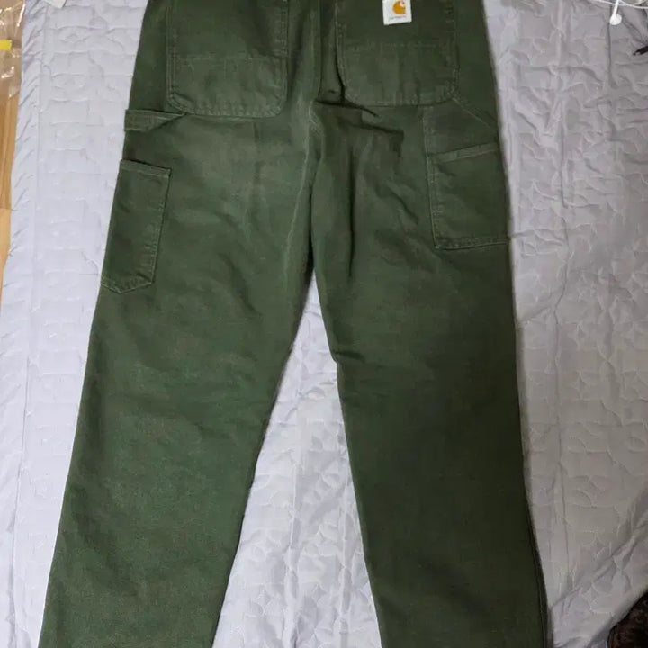 [BUNJANG] Carhartt WIP Double Knee Olive Pants / 칼하트윕 더블니 올리브 32