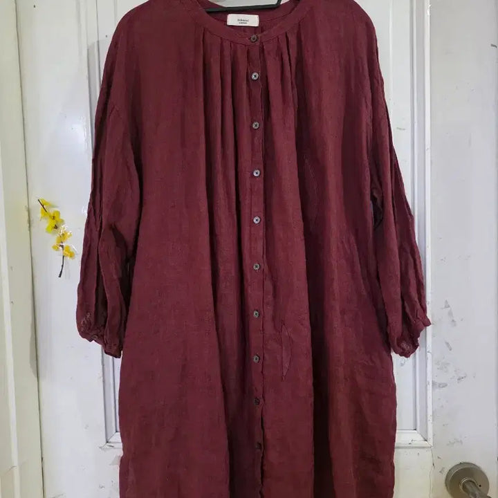 [BUNJANG] Summer Linen Long Dress / 여름  고급스런  마 린넨 롱원피스  깨끗해요  가슴단면