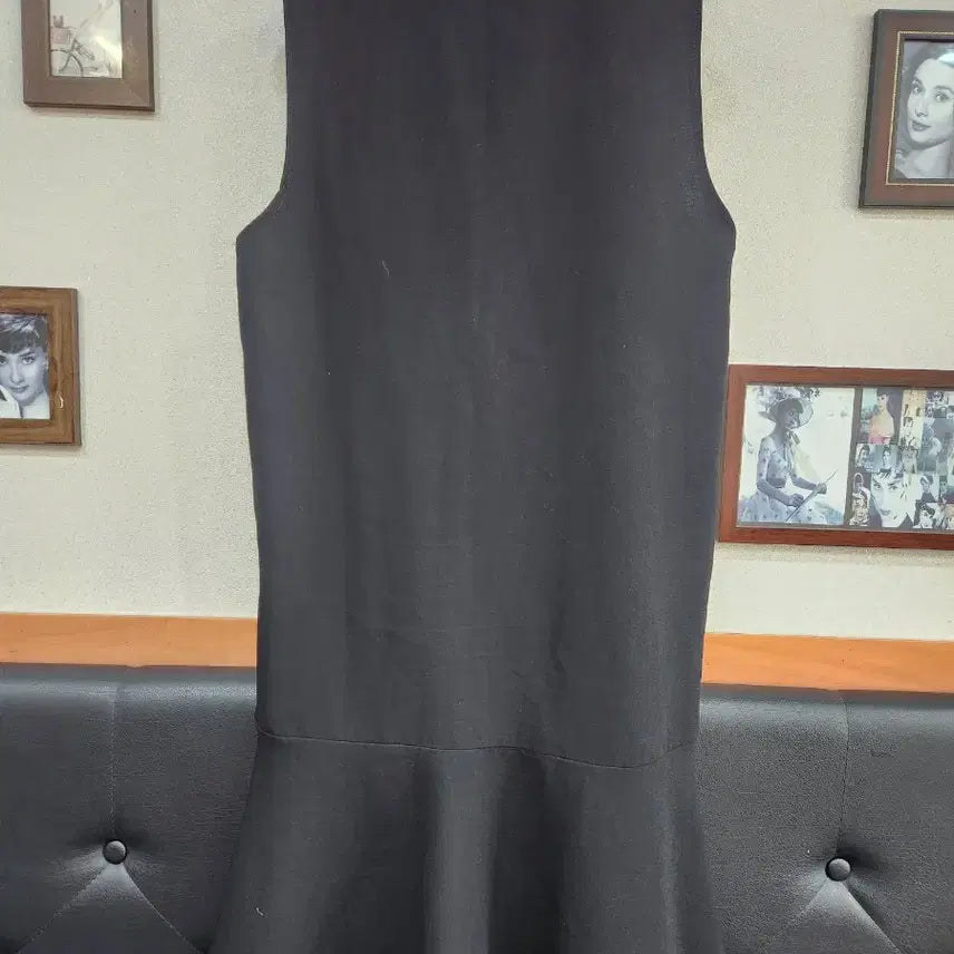 [BUNJANG] Black Sleeveless Long Dress / 블랙 민소매 롱 원피스
