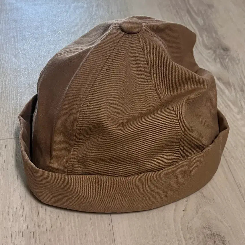 [BUNJANG] Rolled Cap Beige / 연베이지 롤캡