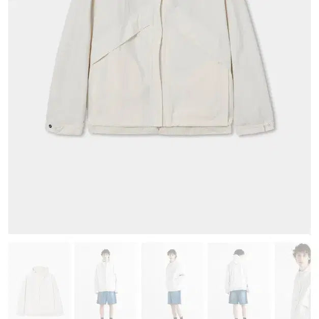 [BUNJANG] Sol Om Beige Layered Shirt Jacket / [50] 솔옴 26ss 베이지 셔츠 레이어드 자켓
