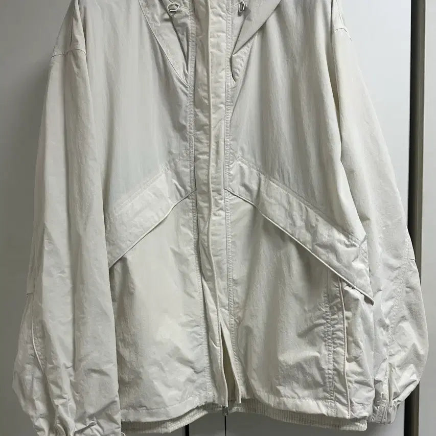 [BUNJANG] Sol Om Beige Layered Shirt Jacket / [50] 솔옴 26ss 베이지 셔츠 레이어드 자켓