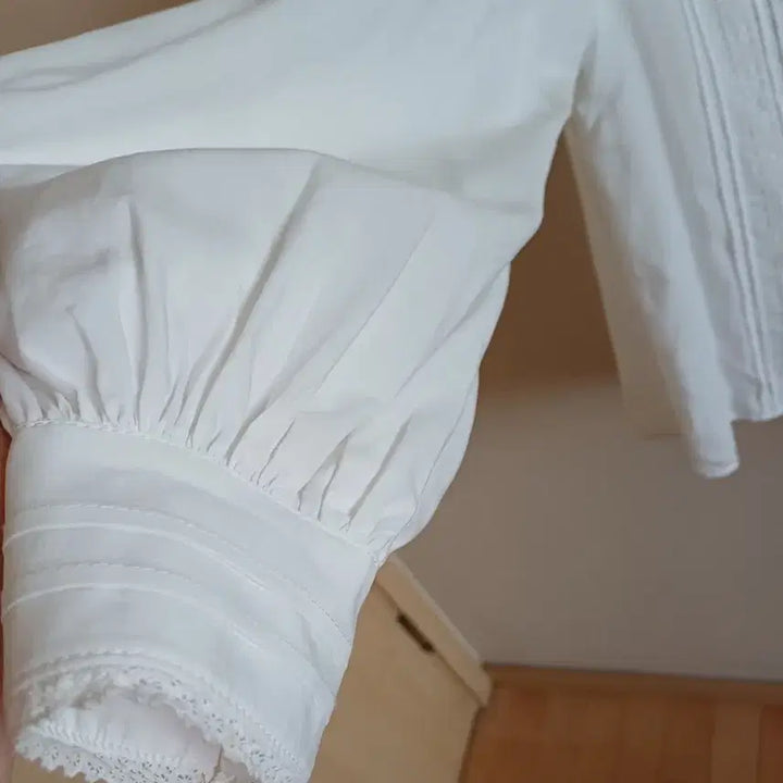 [BUNJANG] LE NINA Ivory Lace Sailor Blouse / 미착용 LE NINA 르니나 블라우스F 판매합니다