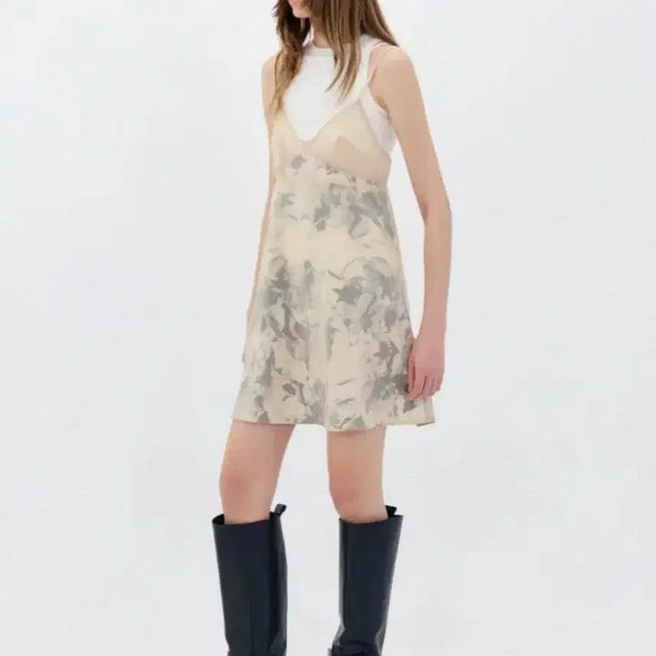 [BUNJANG] Low Classic Stitch Dress S / 로우클래식 스티치 드레스 S