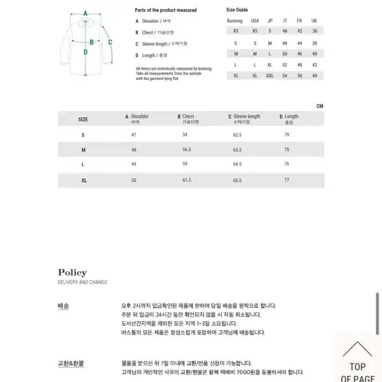 [BUNJANG] Bastong 137 Olive Jacket / 바스통 137 올리브