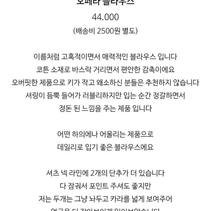 [BUNJANG] Sally &amp; Lyon White Blouse / (새상품) 샐리앤리옹 블라우스