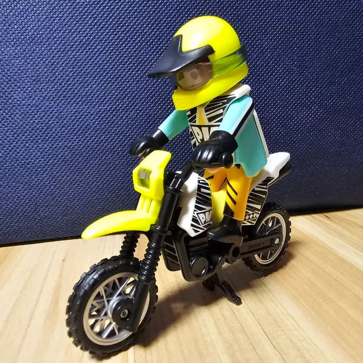 [BUNJANG] Playmobil Motorcycle Figure / 플레이모빌