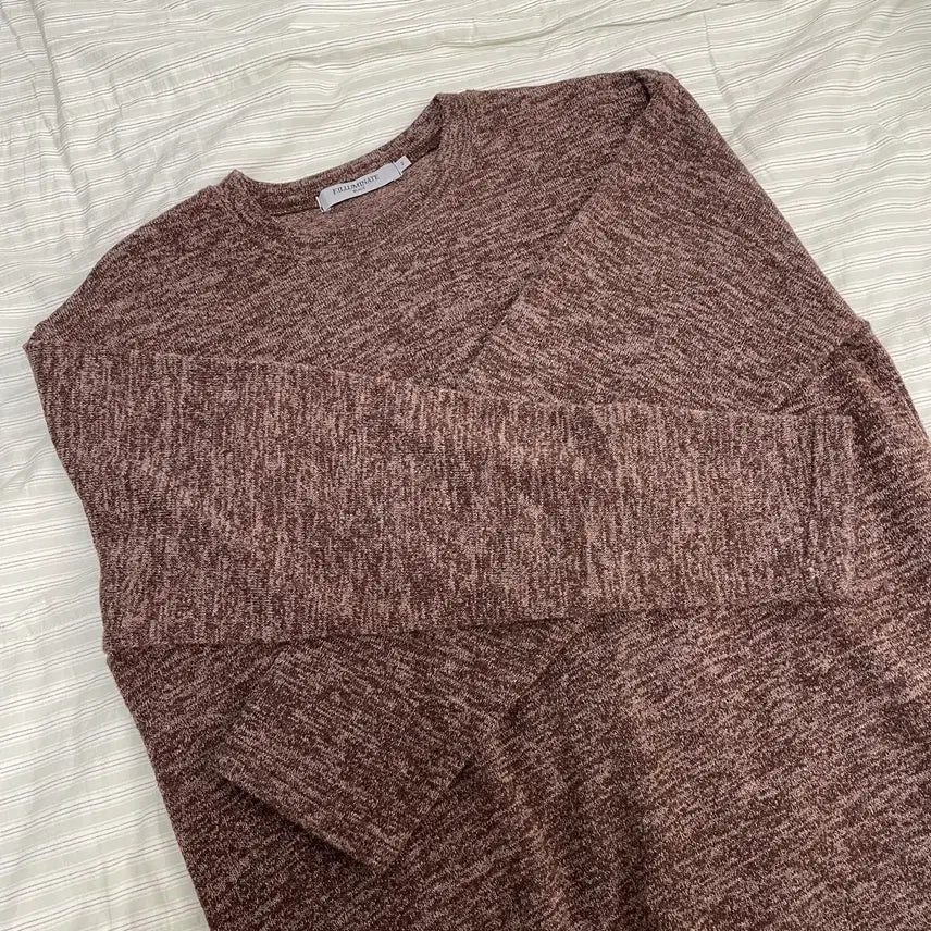 [BUNJANG] Filuminate Brush Round Knit / 필루미네이트 브러쉬 라운드 니트