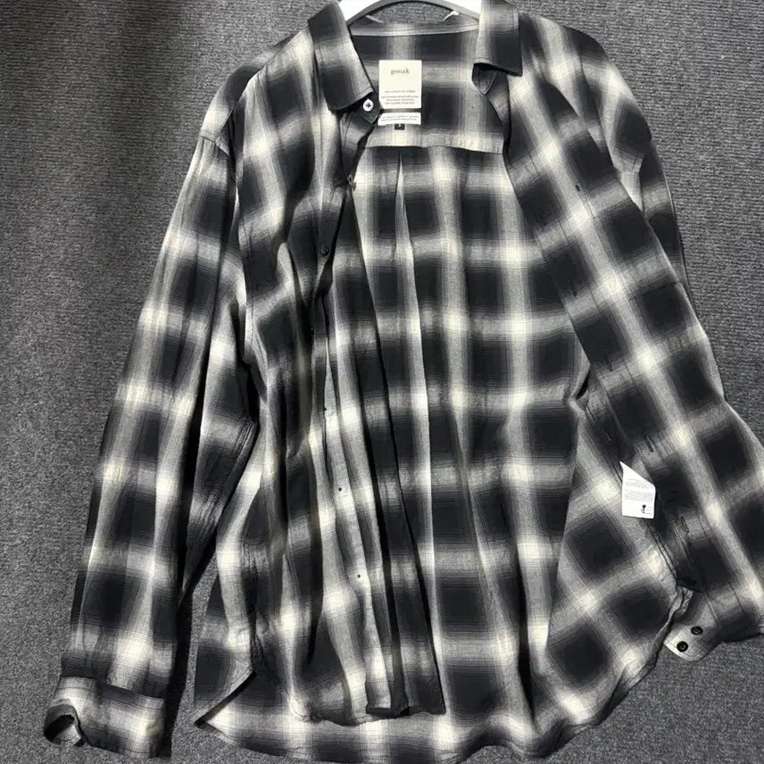 [BUNJANG] Go Nak 3 Ombre Shirt / 고낙3 옴브레 셔츠
